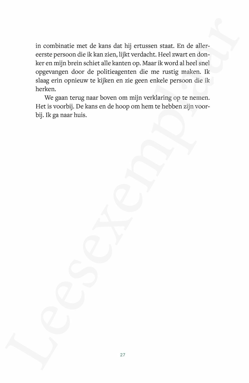 Preview: Het begon toen het voorbij was