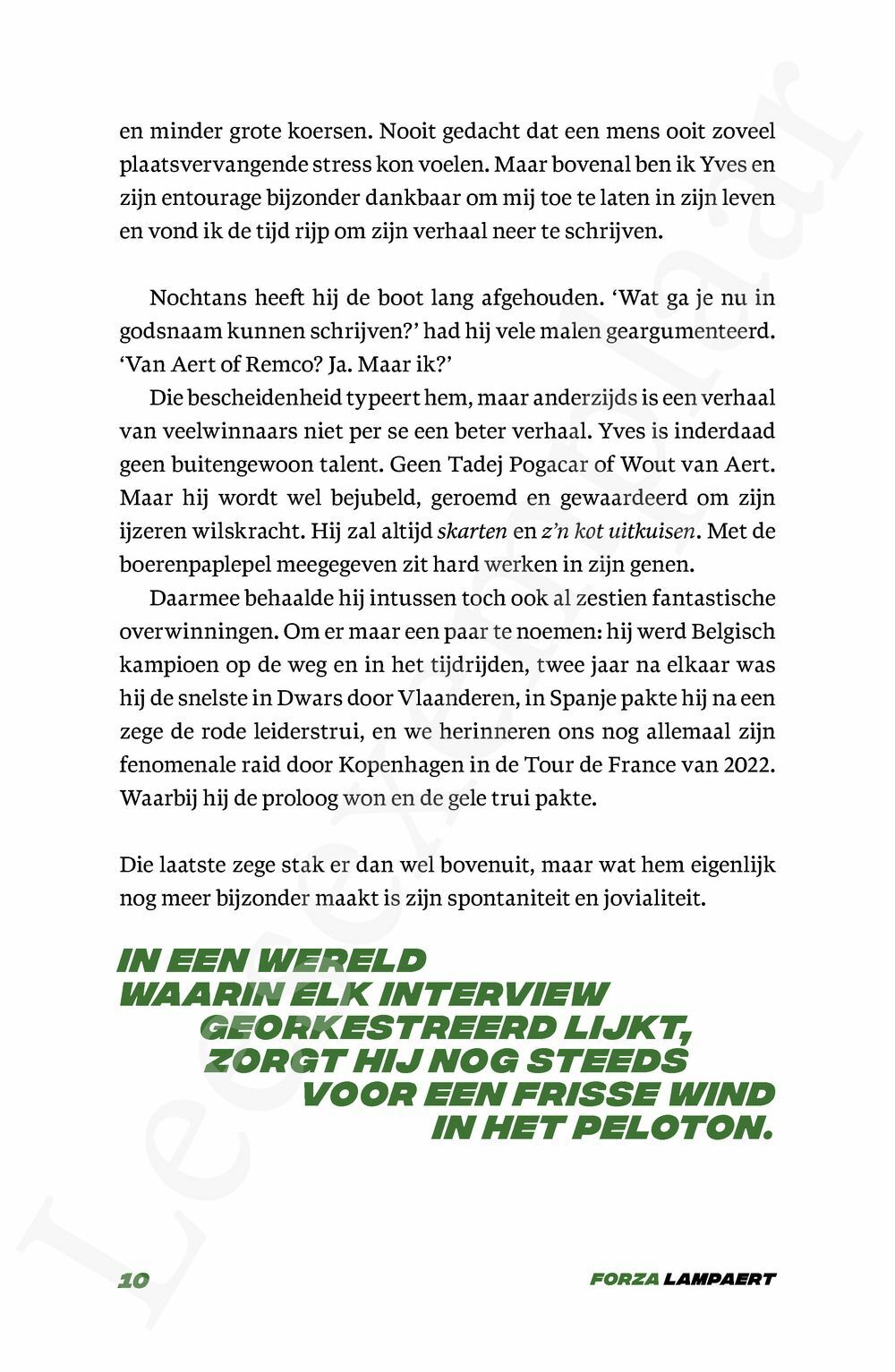 Preview: Forza Lampaert