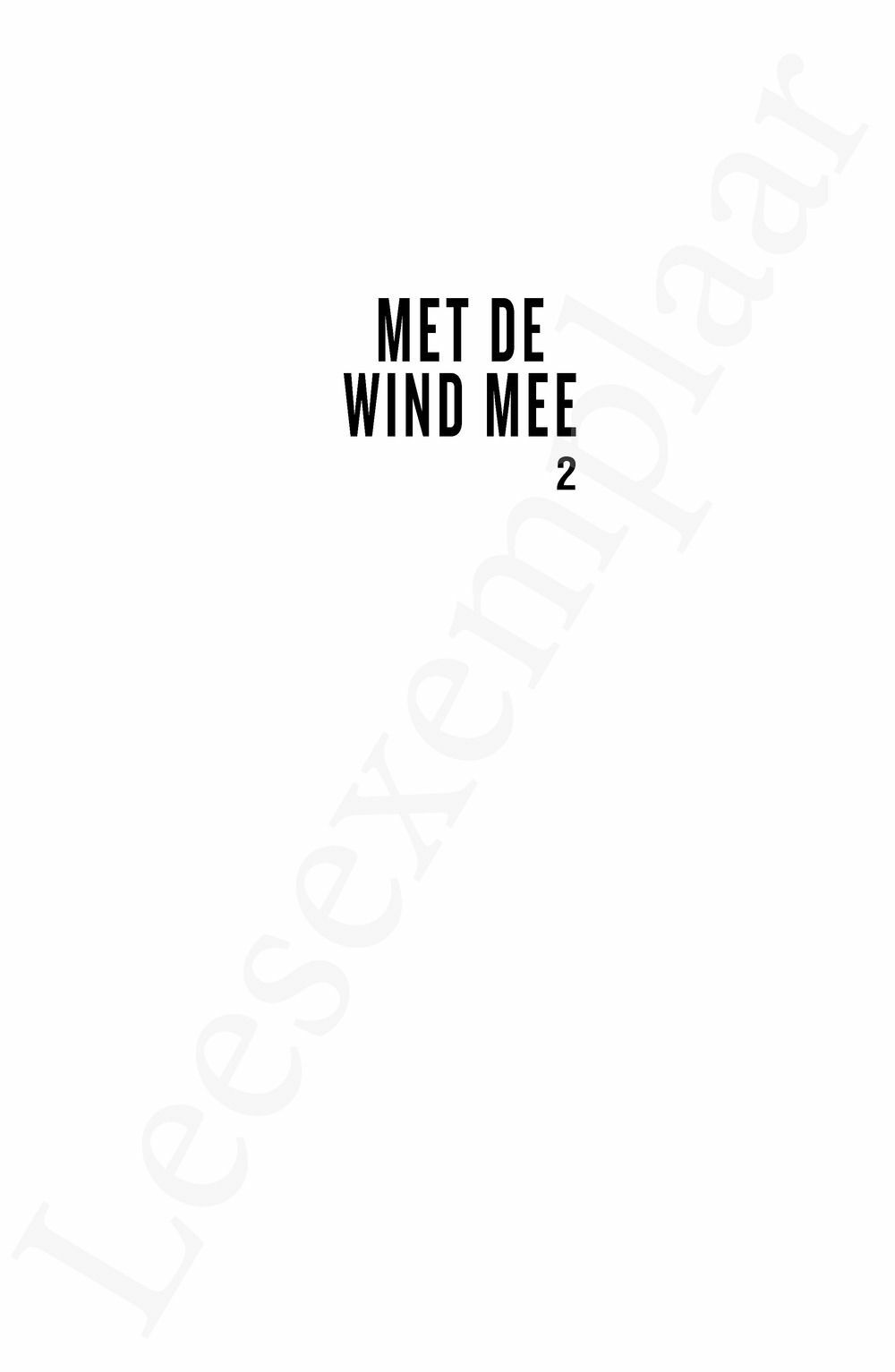 Preview: Met de wind mee 2