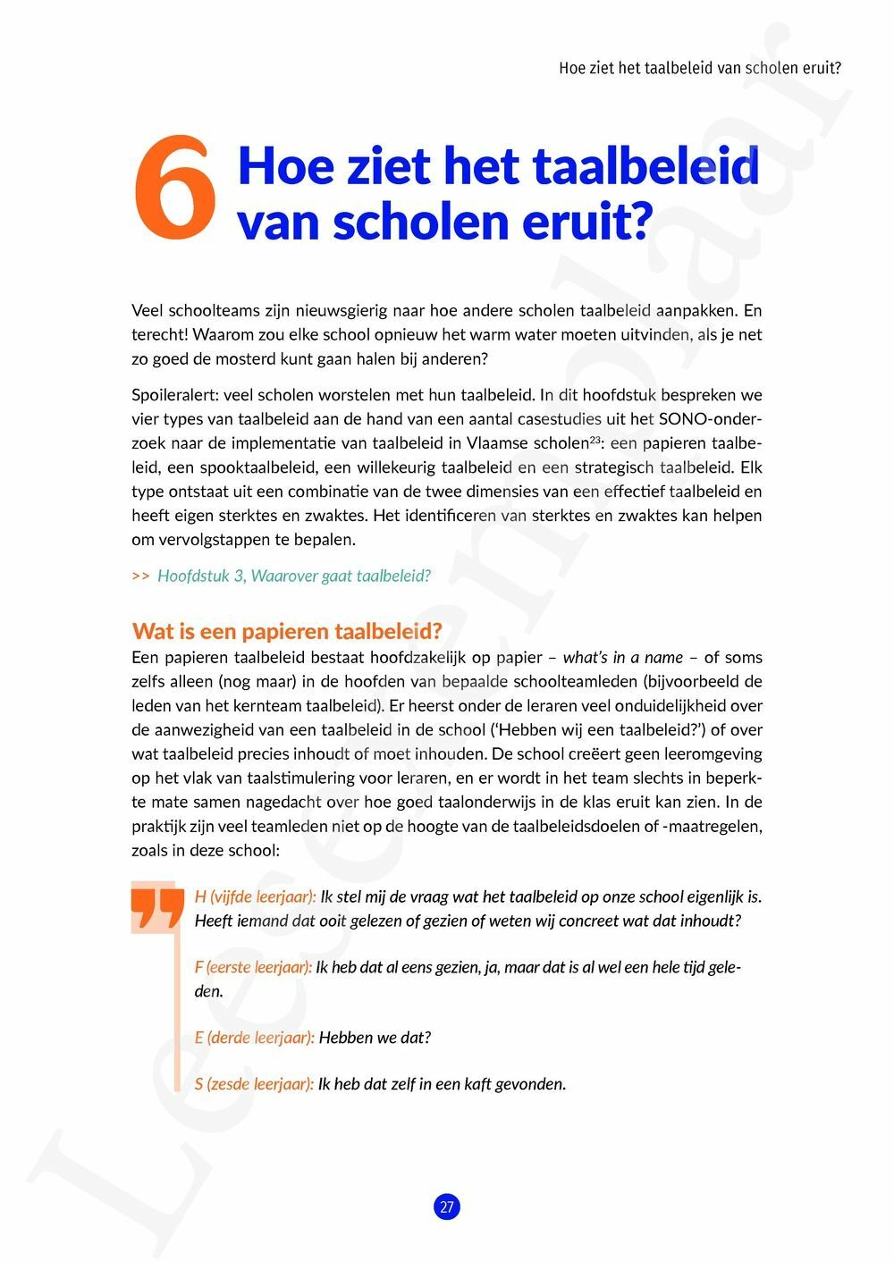 Preview: Taal in de basisschool