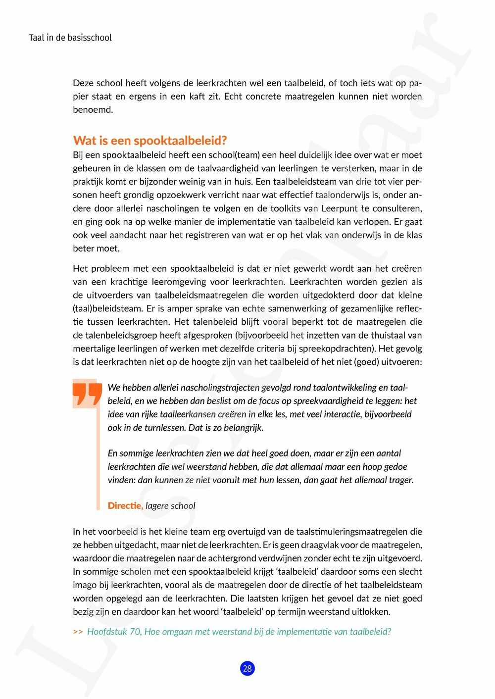 Preview: Taal in de basisschool