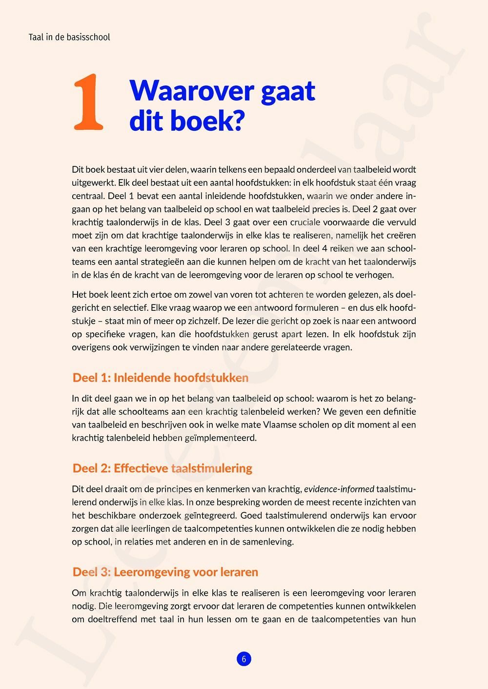 Preview: Taal in de basisschool