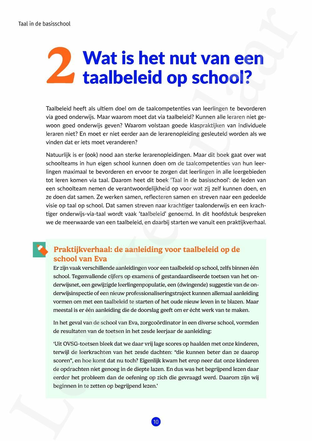 Preview: Taal in de basisschool