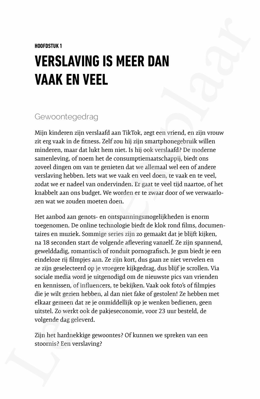 Preview: Dopamine, verlangen en verslaving