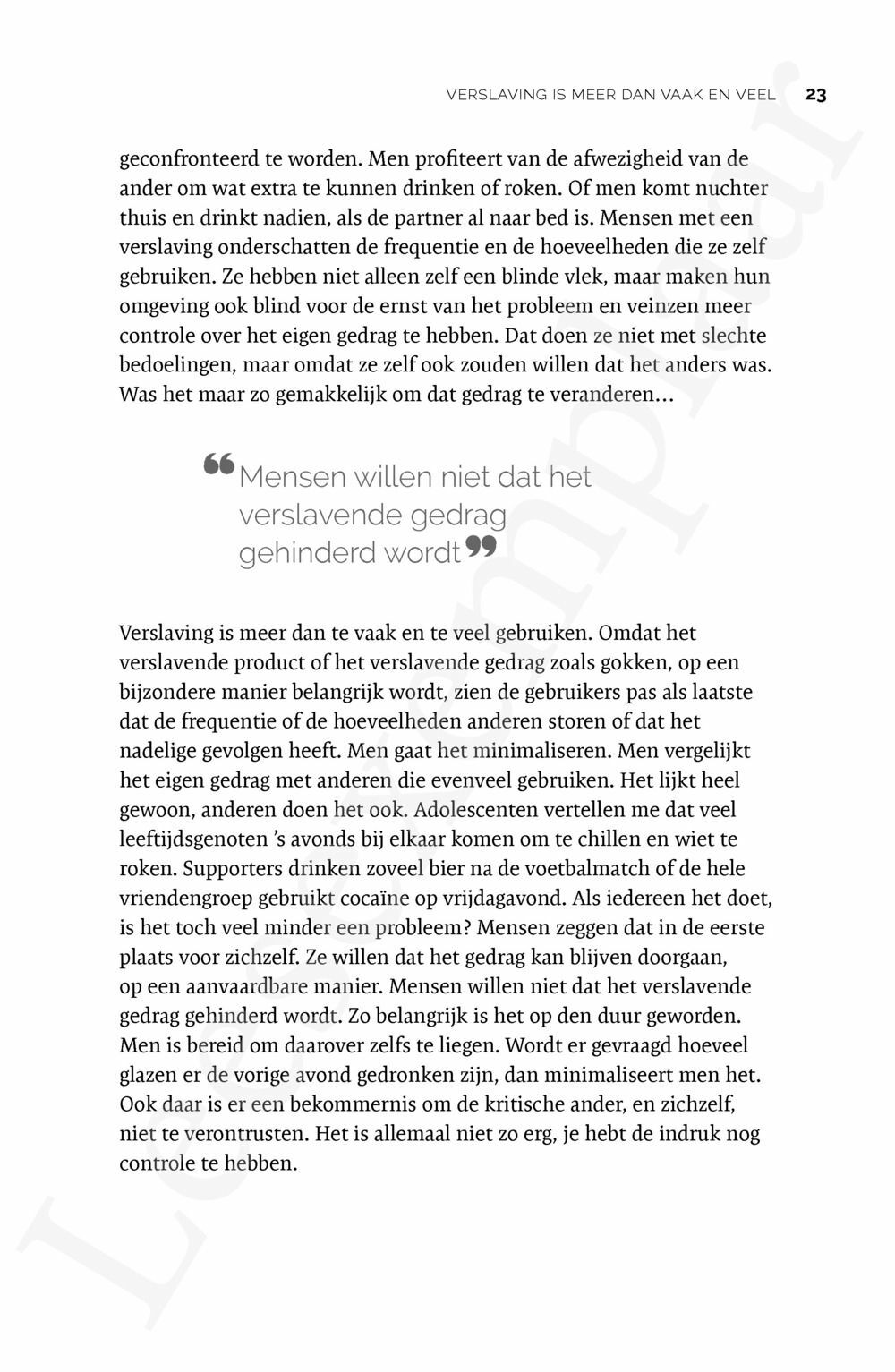 Preview: Dopamine, verlangen en verslaving