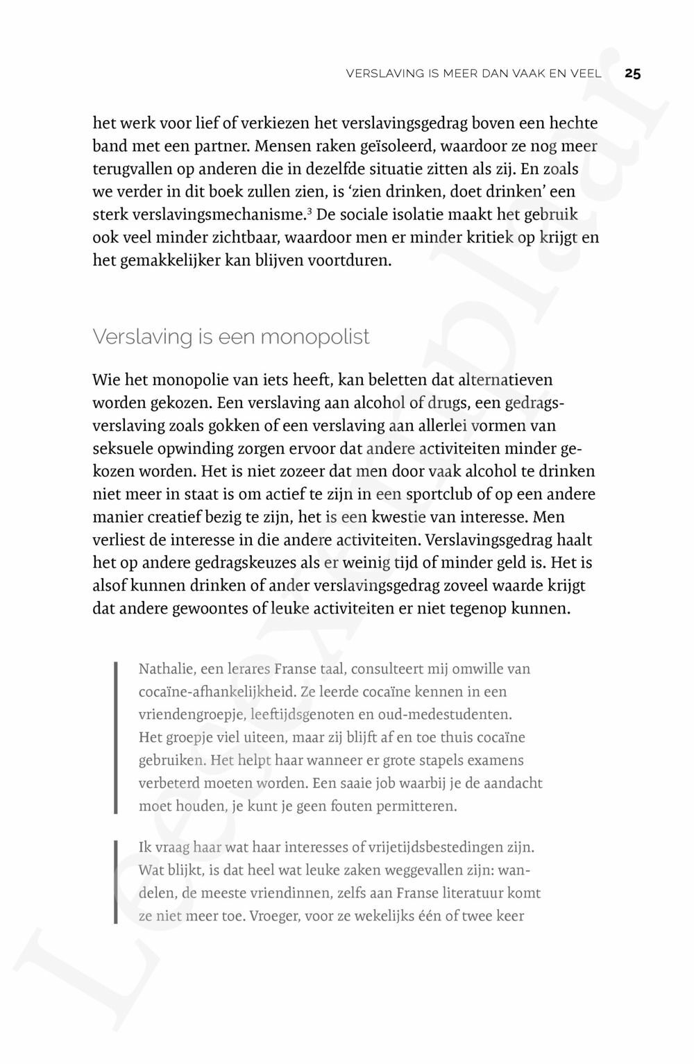 Preview: Dopamine, verlangen en verslaving