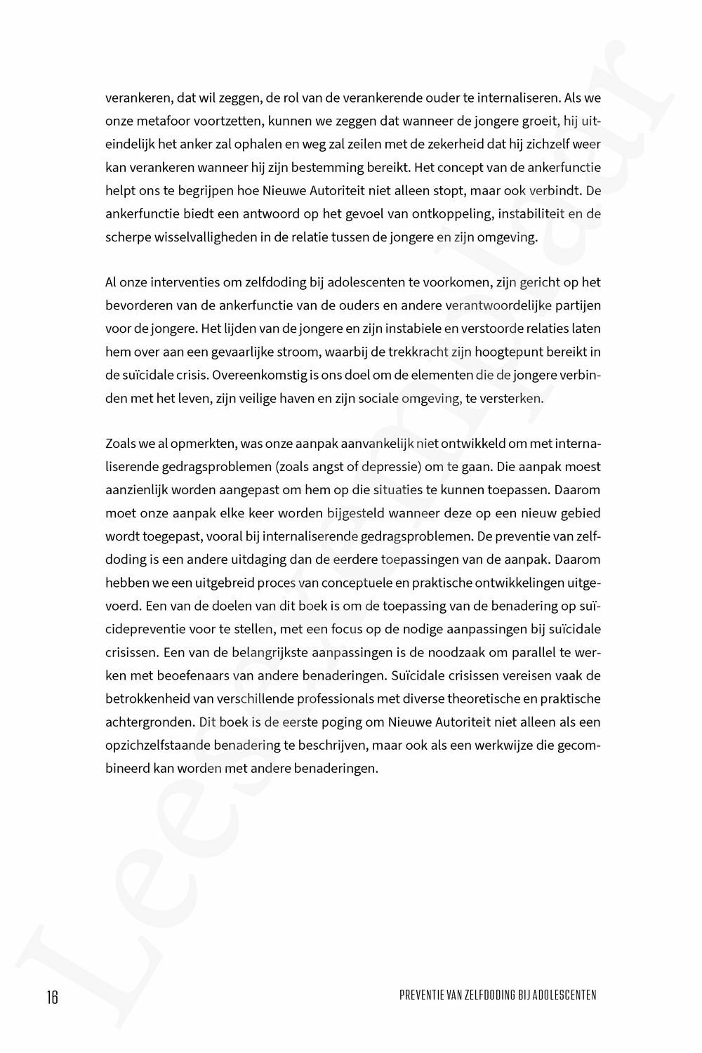 Preview: Preventie van zelfdoding bij adolescenten