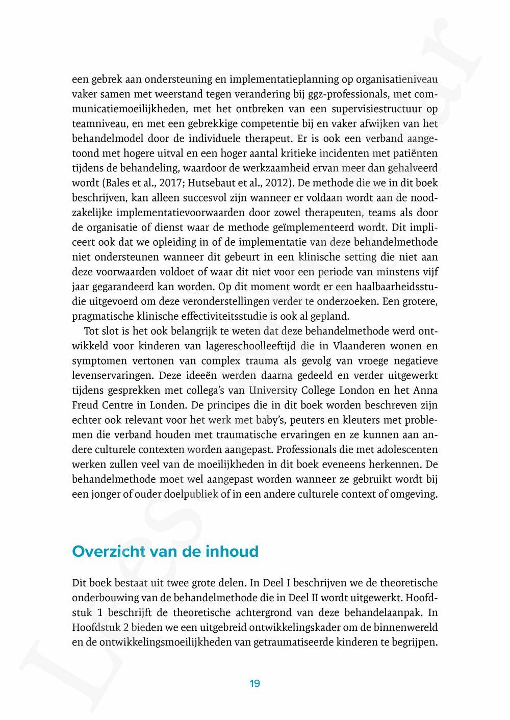 Preview: Psychotherapie bij complex trauma