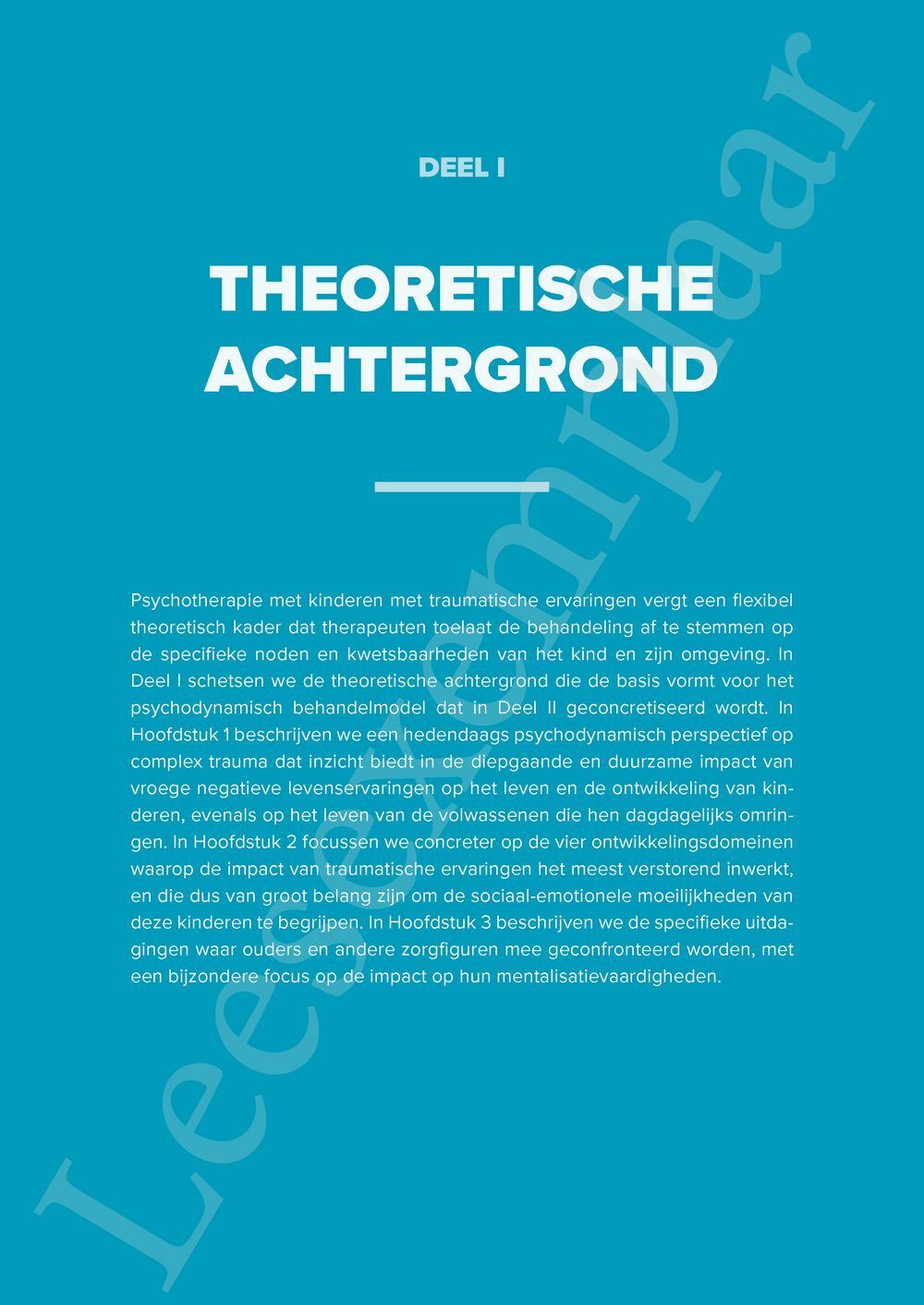 Preview: Psychotherapie bij complex trauma