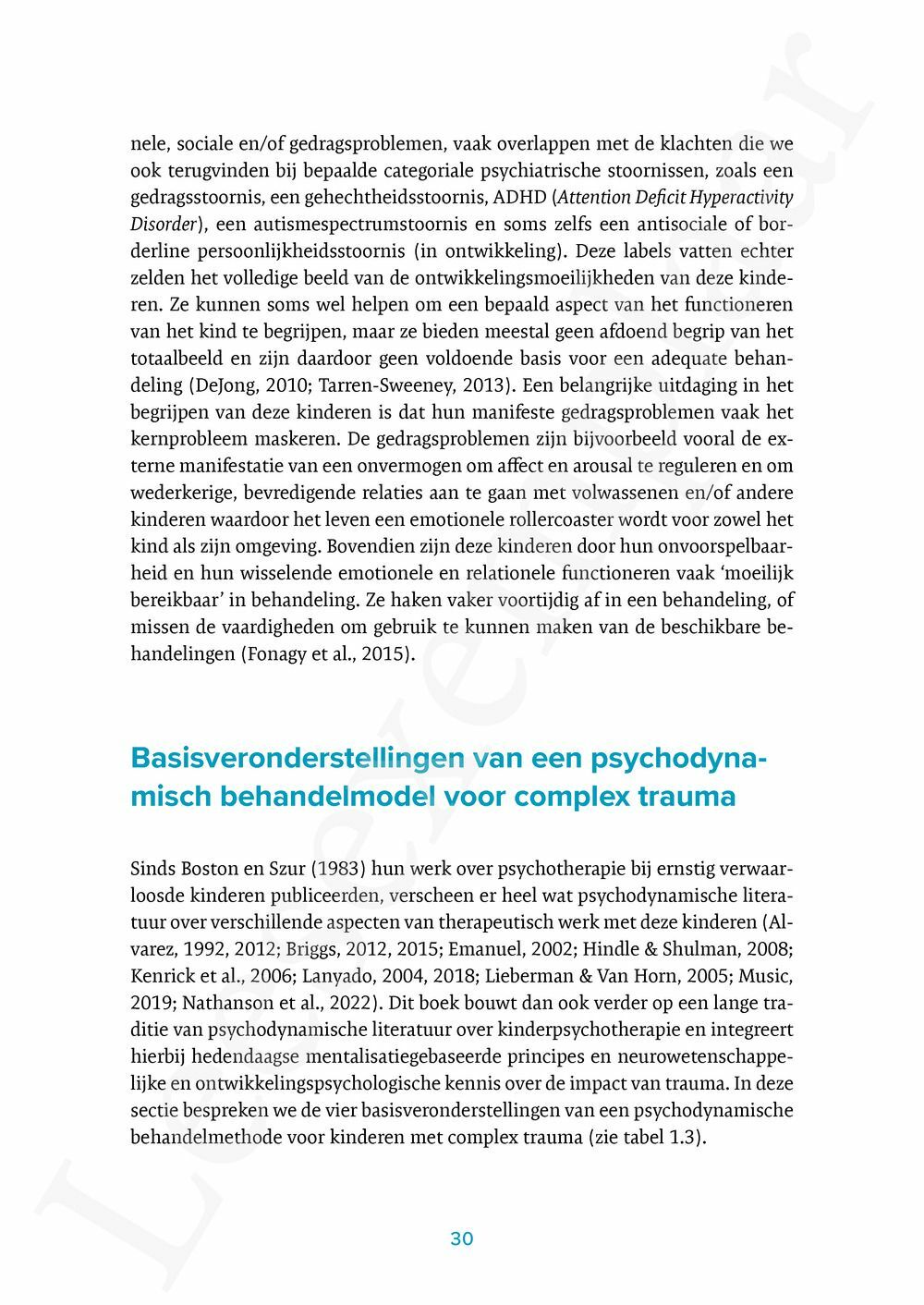 Preview: Psychotherapie bij complex trauma