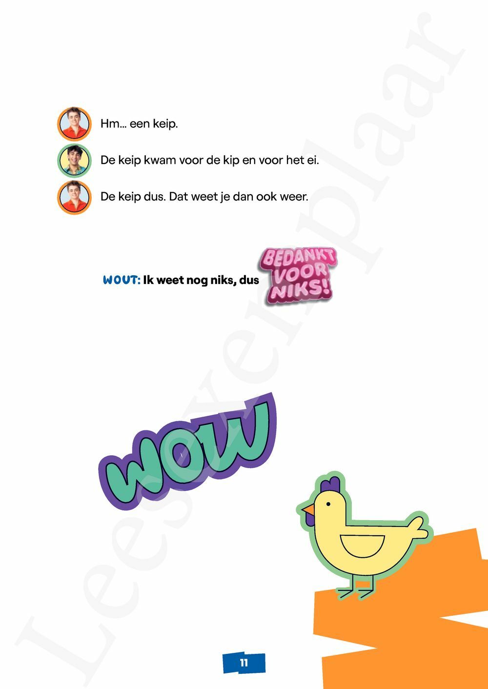 Preview: Bedankt voor niks