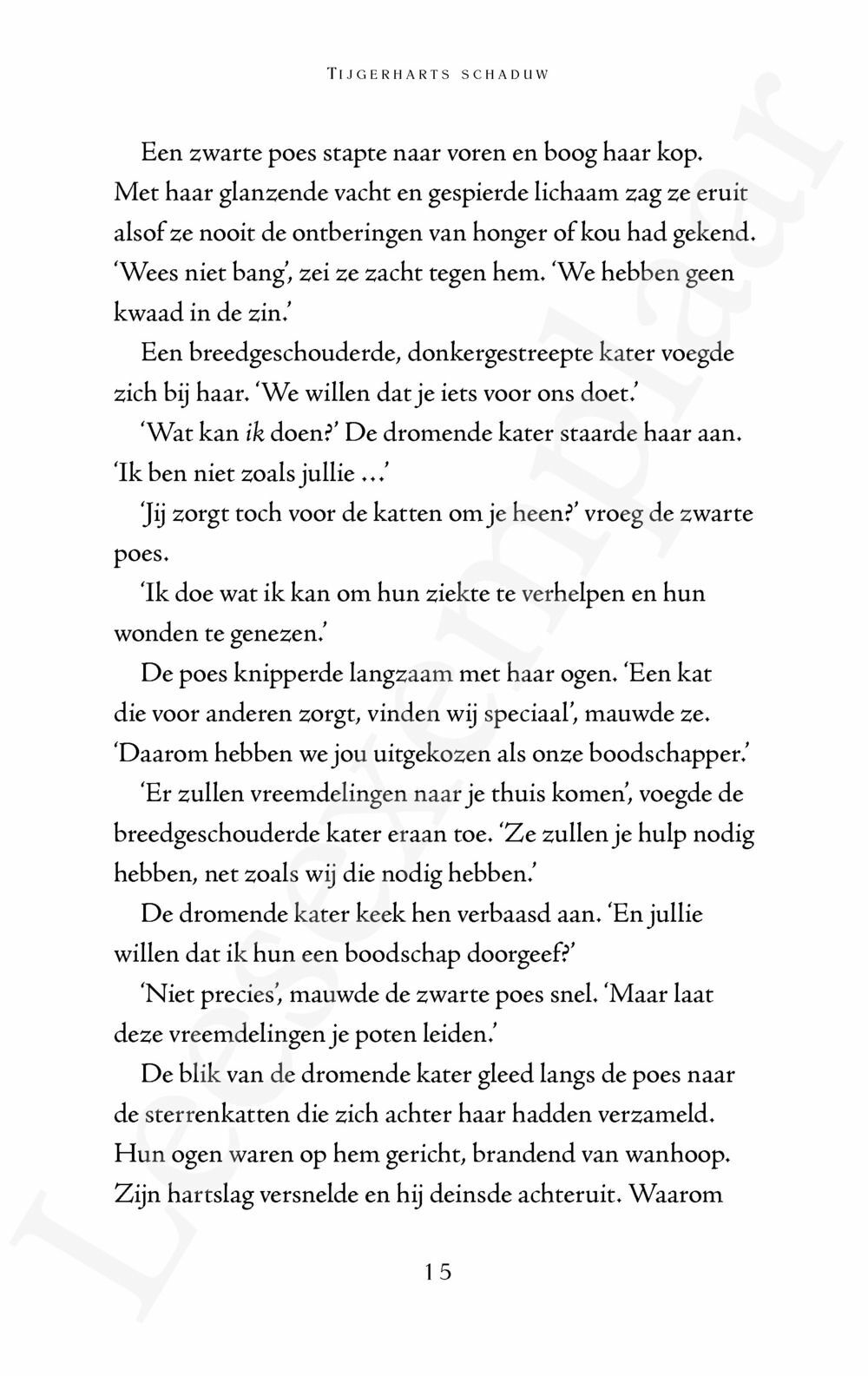 Preview: Warrior Cats - Supereditie: Tijgerharts schaduw