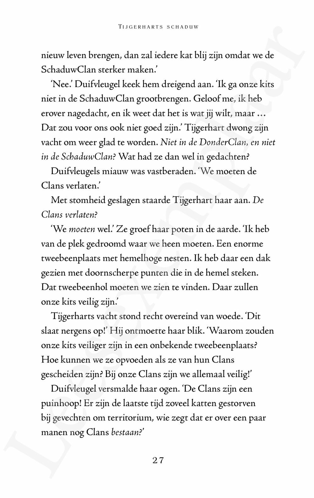 Preview: Warrior Cats - Supereditie: Tijgerharts schaduw