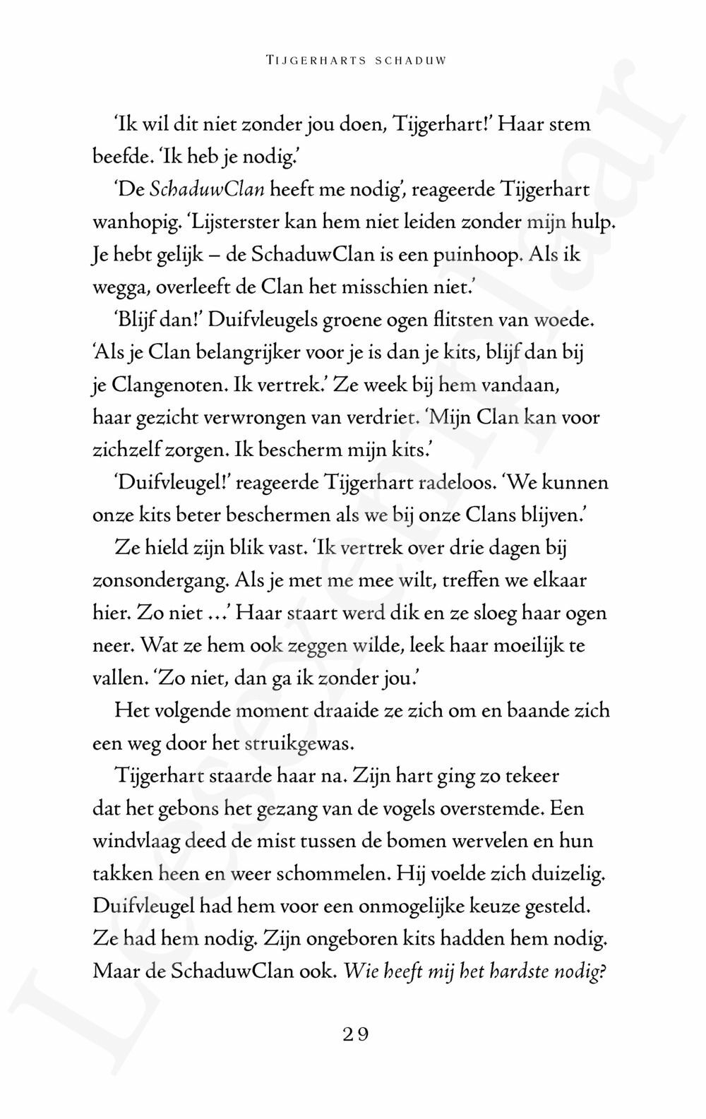 Preview: Warrior Cats - Supereditie: Tijgerharts schaduw