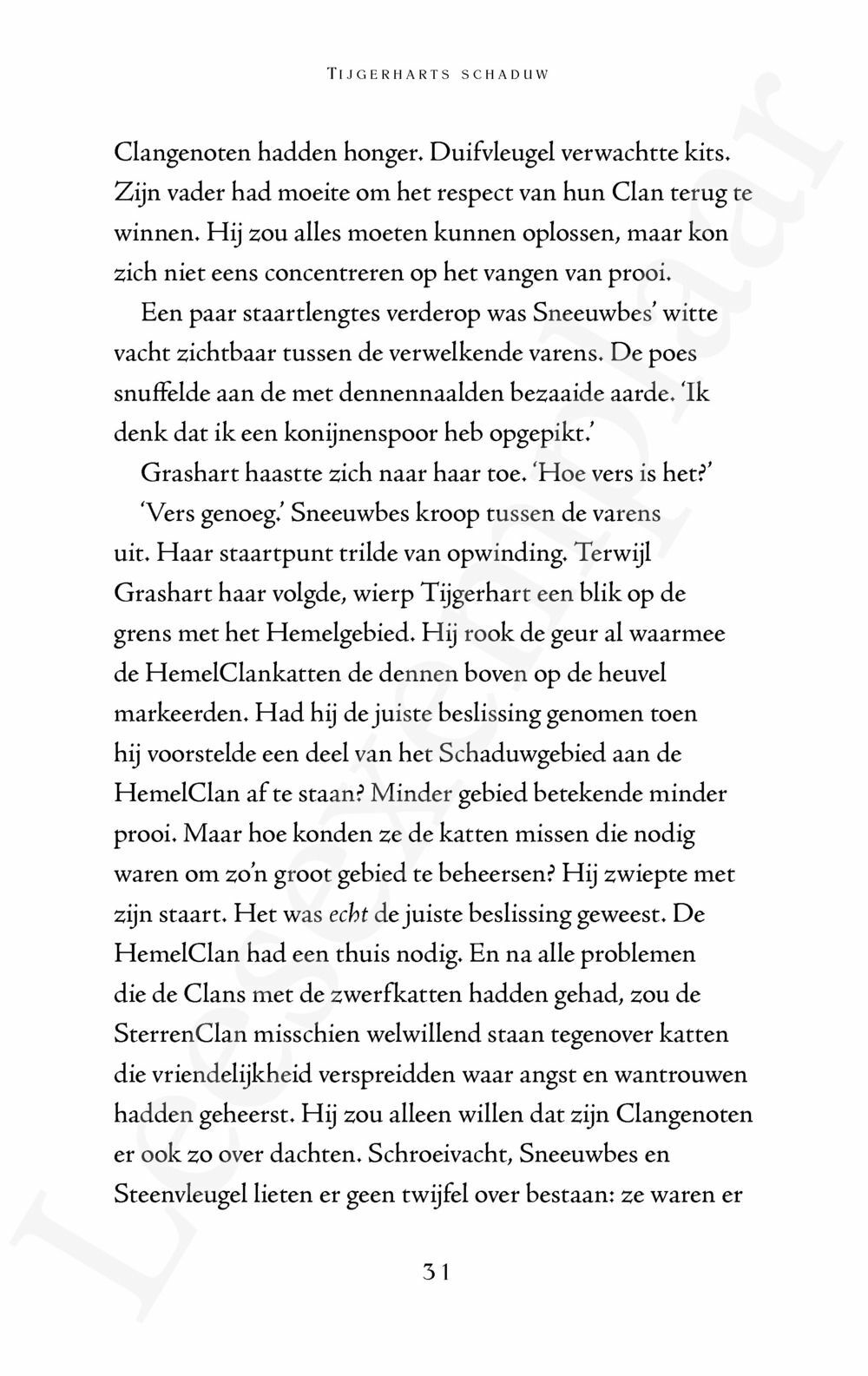 Preview: Warrior Cats - Supereditie: Tijgerharts schaduw
