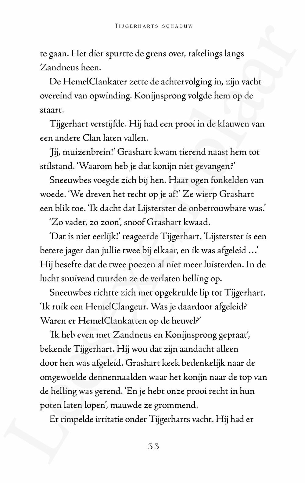 Preview: Warrior Cats - Supereditie: Tijgerharts schaduw