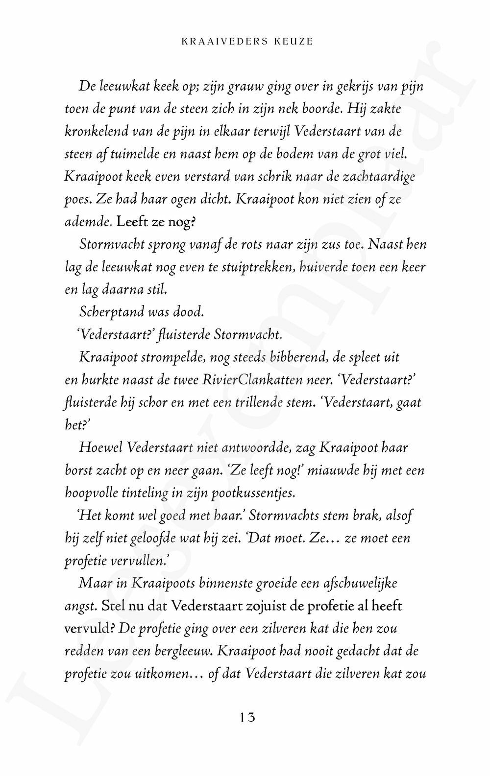 Preview: Warrior Cats - Supereditie: Kraaiveders keuze