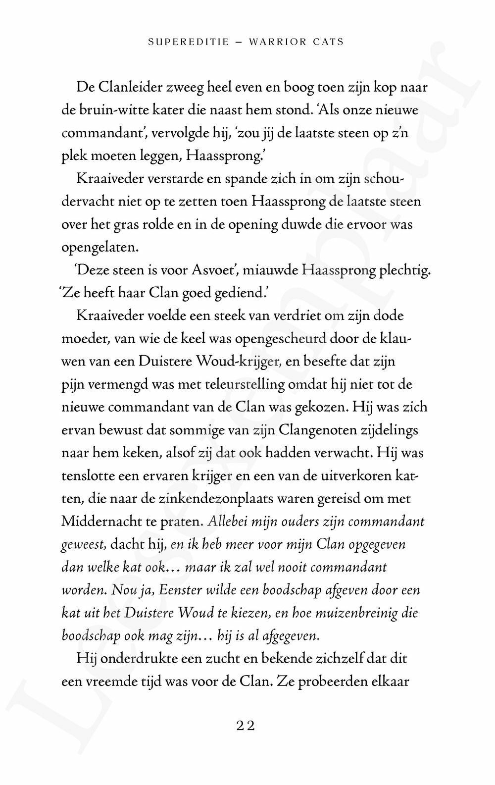 Preview: Warrior Cats - Supereditie: Kraaiveders keuze