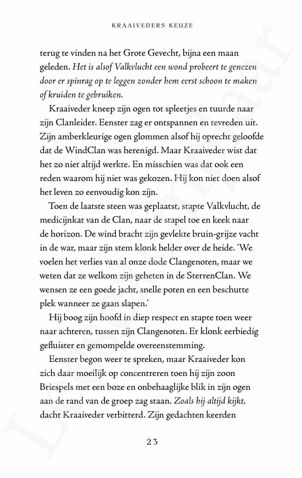 Preview: Warrior Cats - Supereditie: Kraaiveders keuze