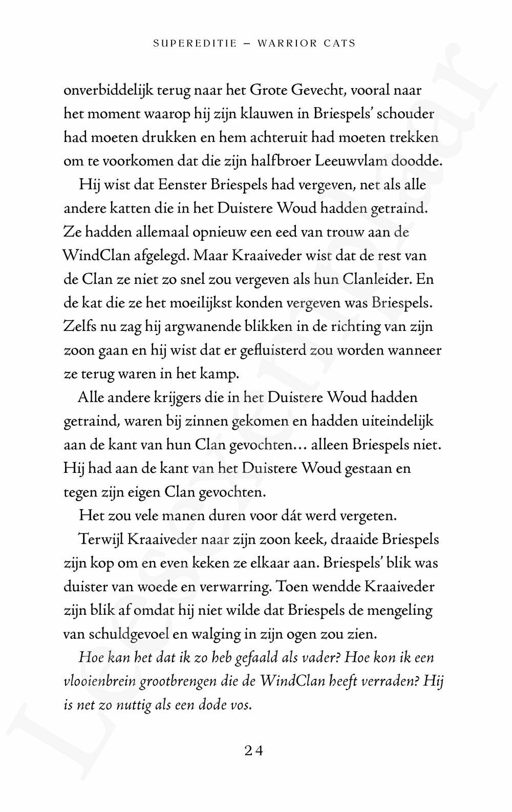 Preview: Warrior Cats - Supereditie: Kraaiveders keuze