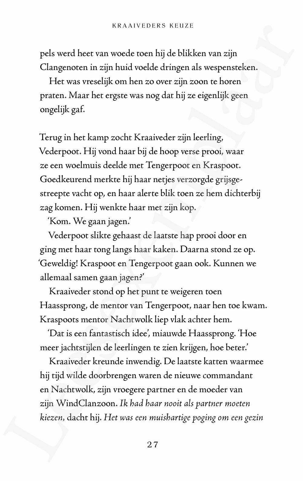 Preview: Warrior Cats - Supereditie: Kraaiveders keuze