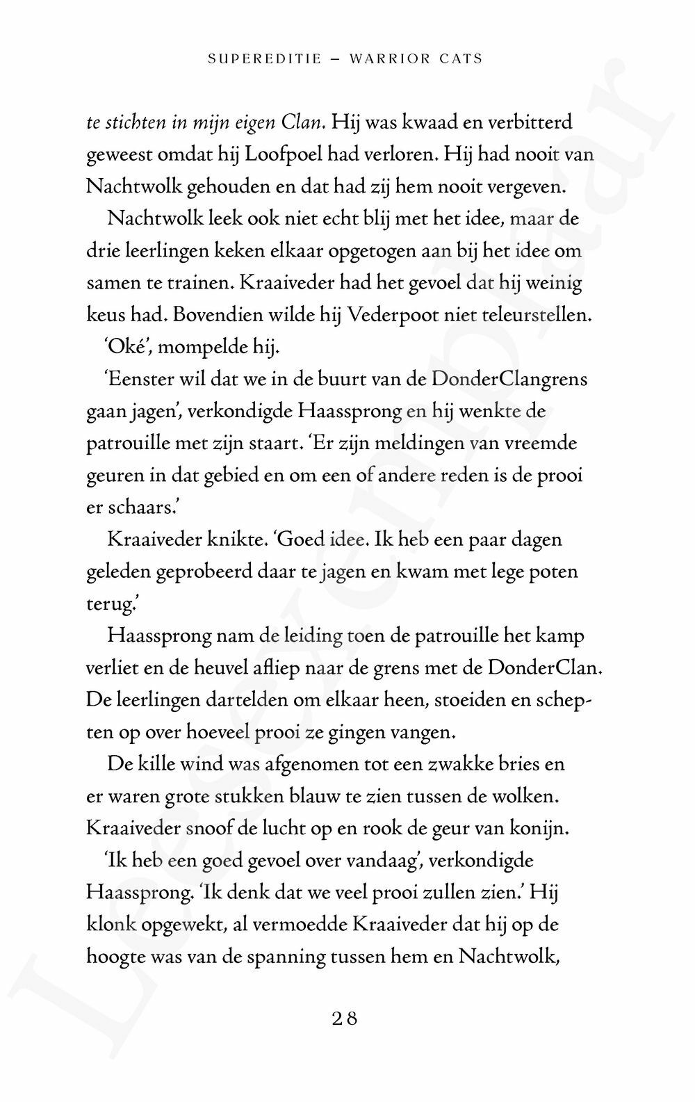 Preview: Warrior Cats - Supereditie: Kraaiveders keuze