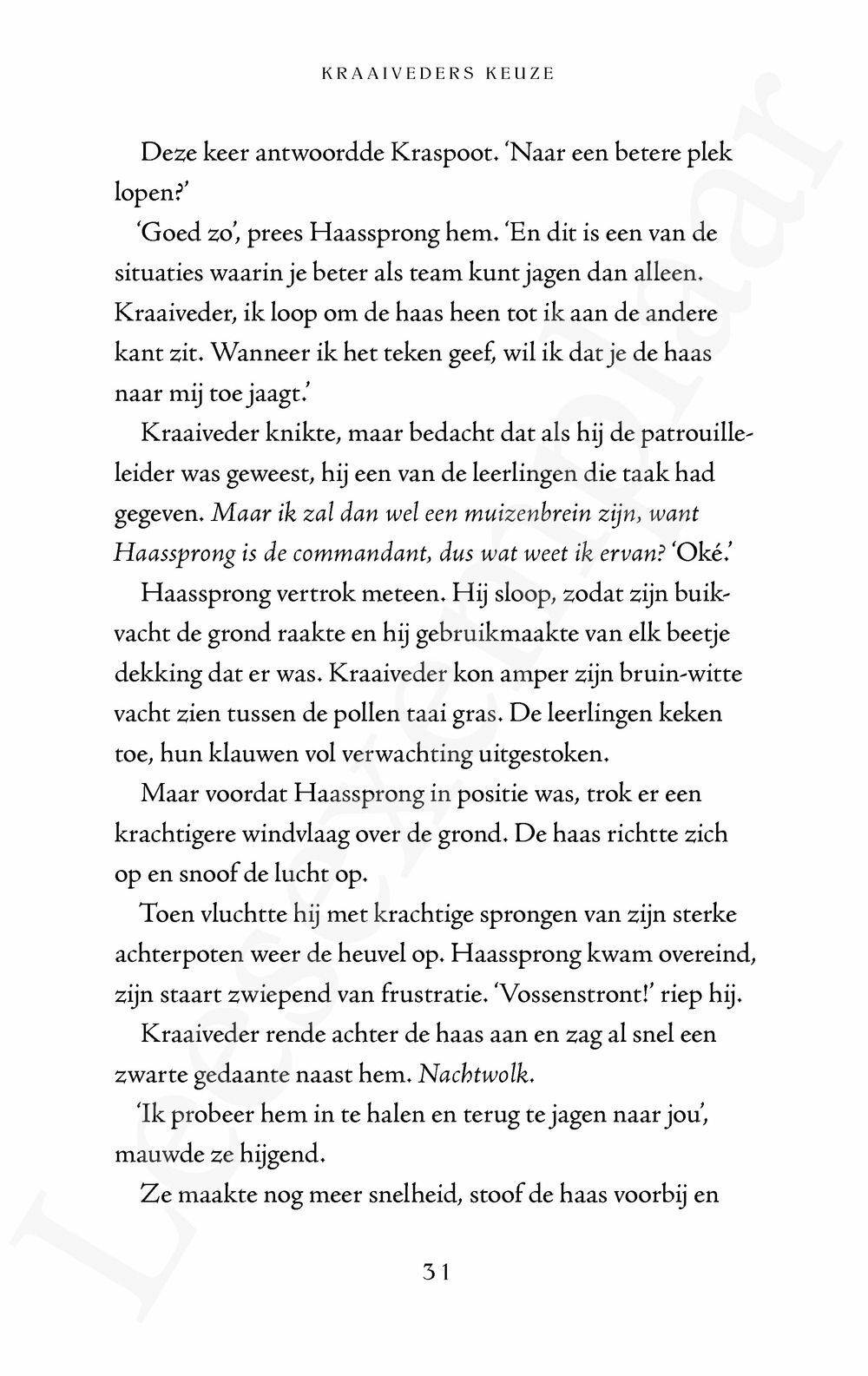 Preview: Warrior Cats - Supereditie: Kraaiveders keuze