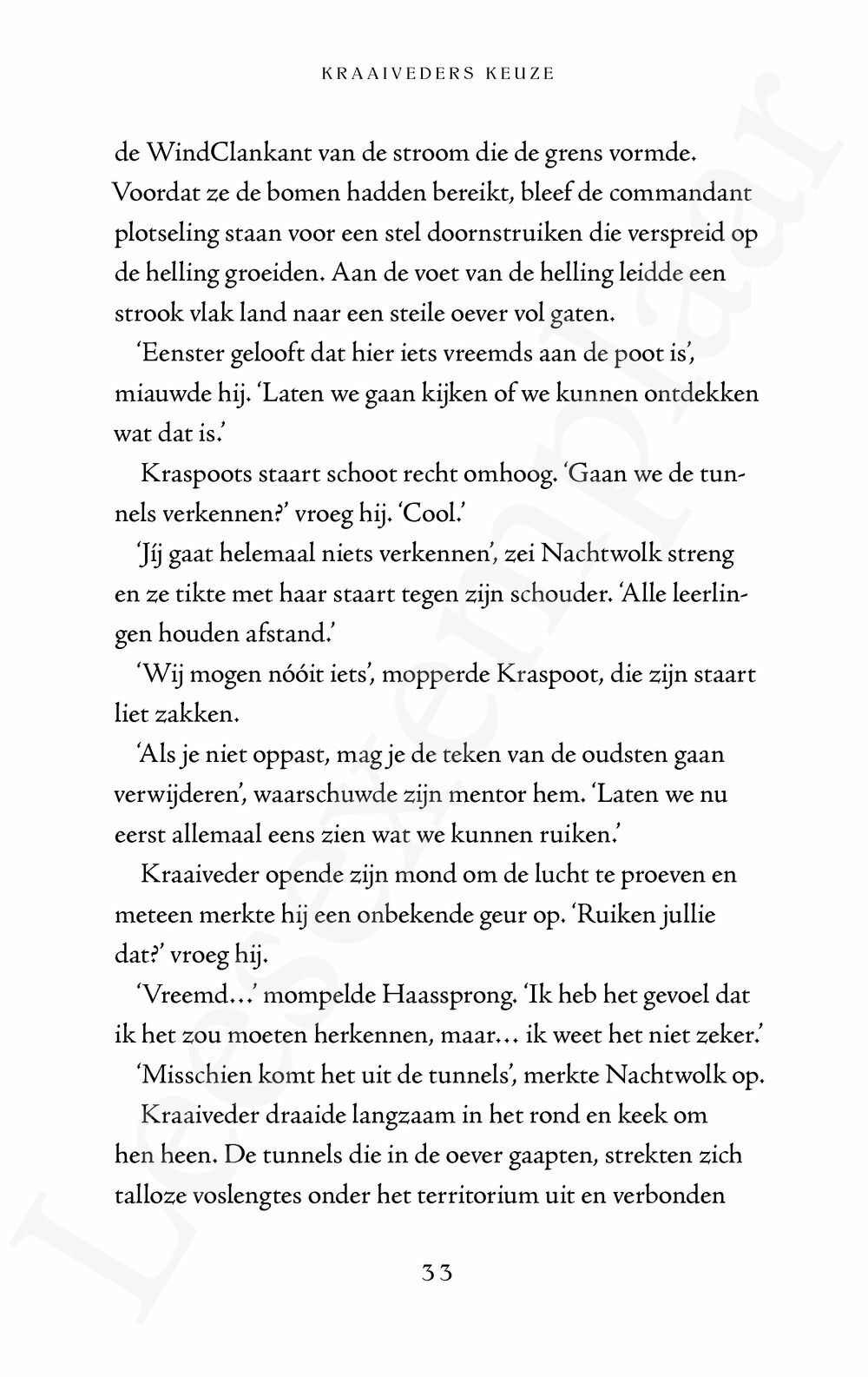 Preview: Warrior Cats - Supereditie: Kraaiveders keuze