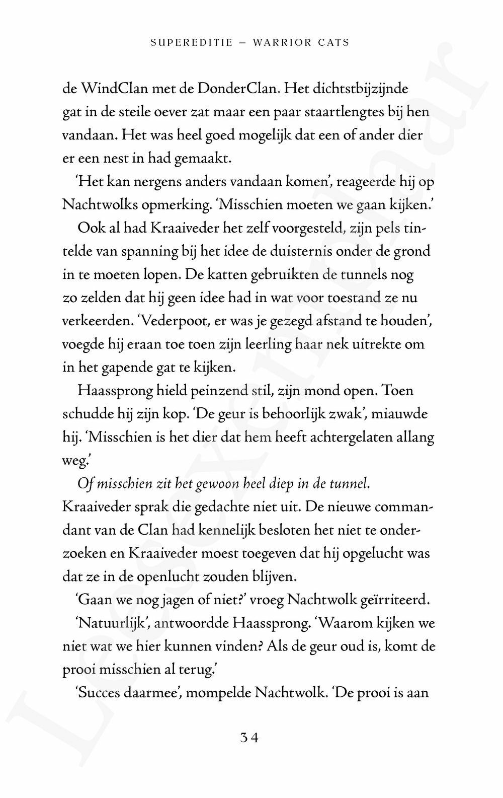 Preview: Warrior Cats - Supereditie: Kraaiveders keuze