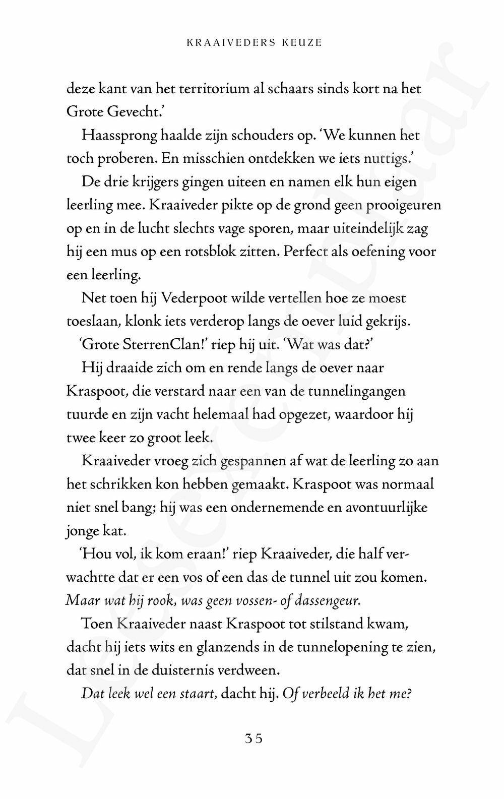 Preview: Warrior Cats - Supereditie: Kraaiveders keuze