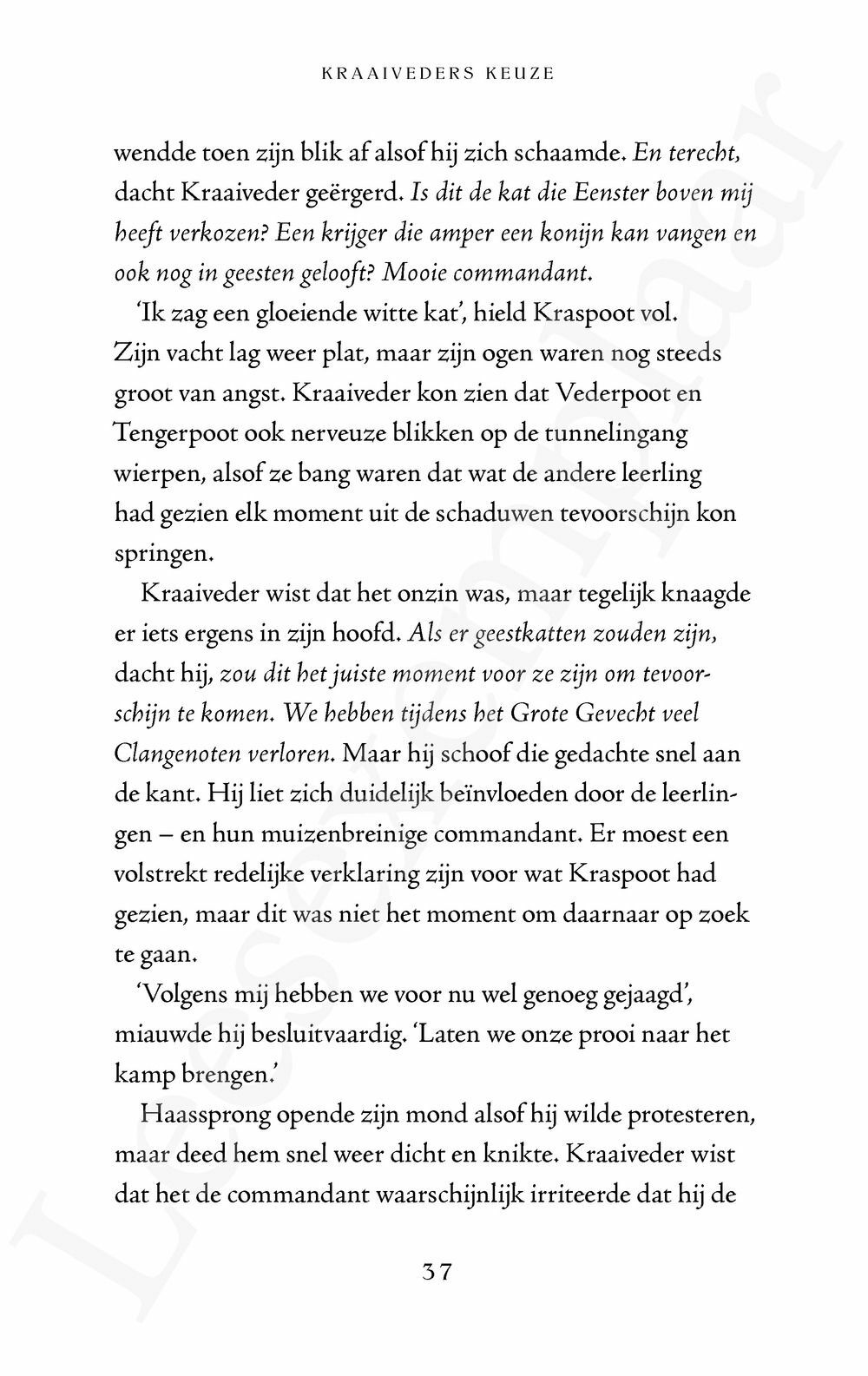 Preview: Warrior Cats - Supereditie: Kraaiveders keuze