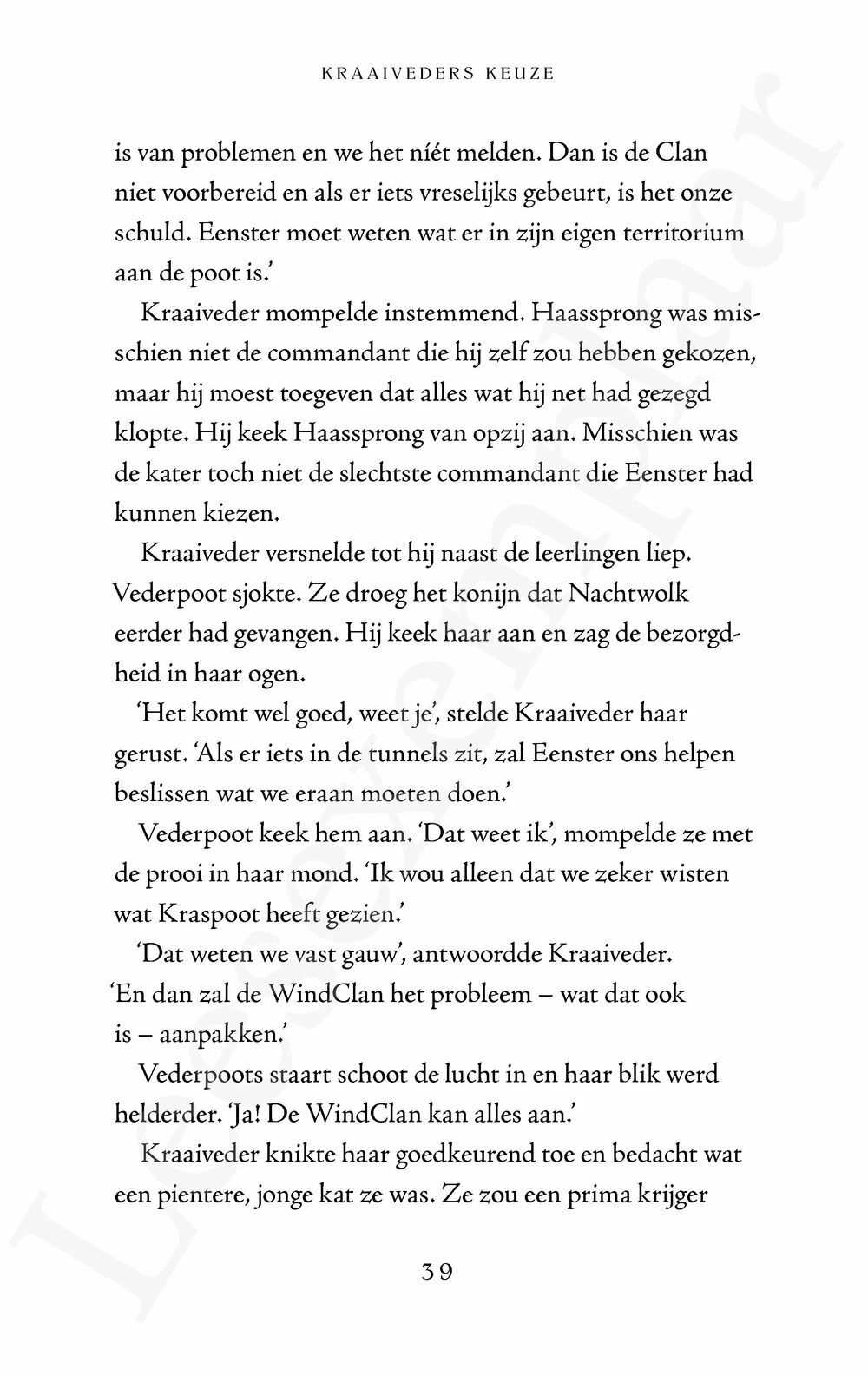 Preview: Warrior Cats - Supereditie: Kraaiveders keuze