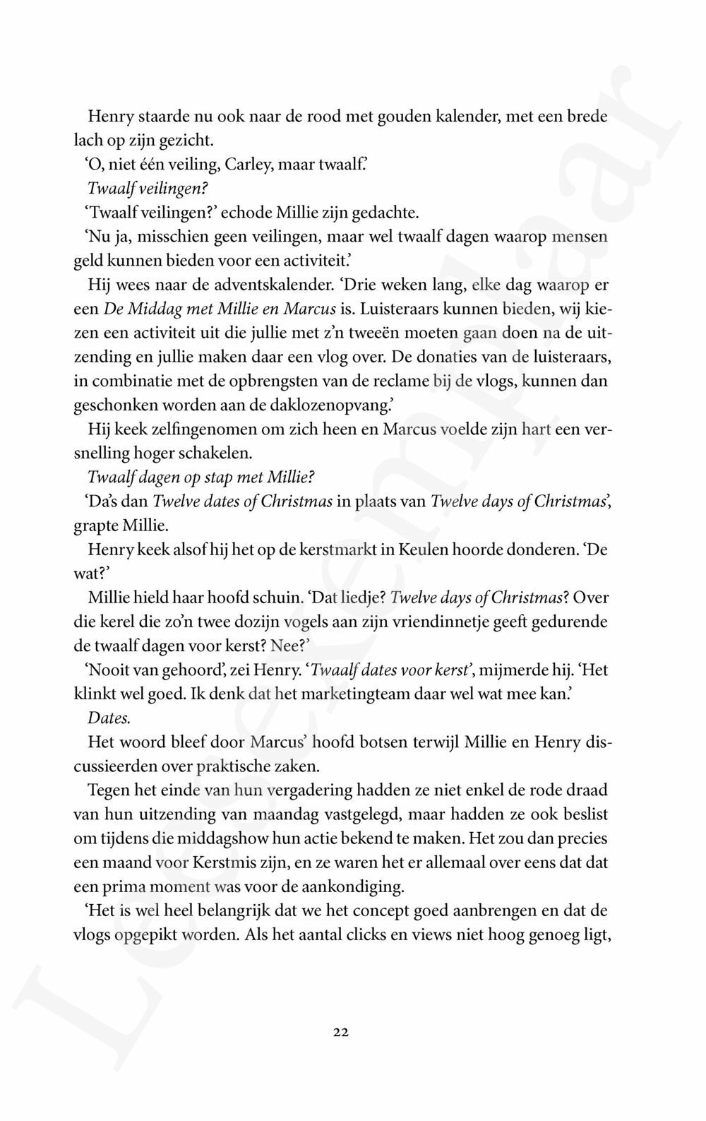 Preview: Twaalf dates voor kerst