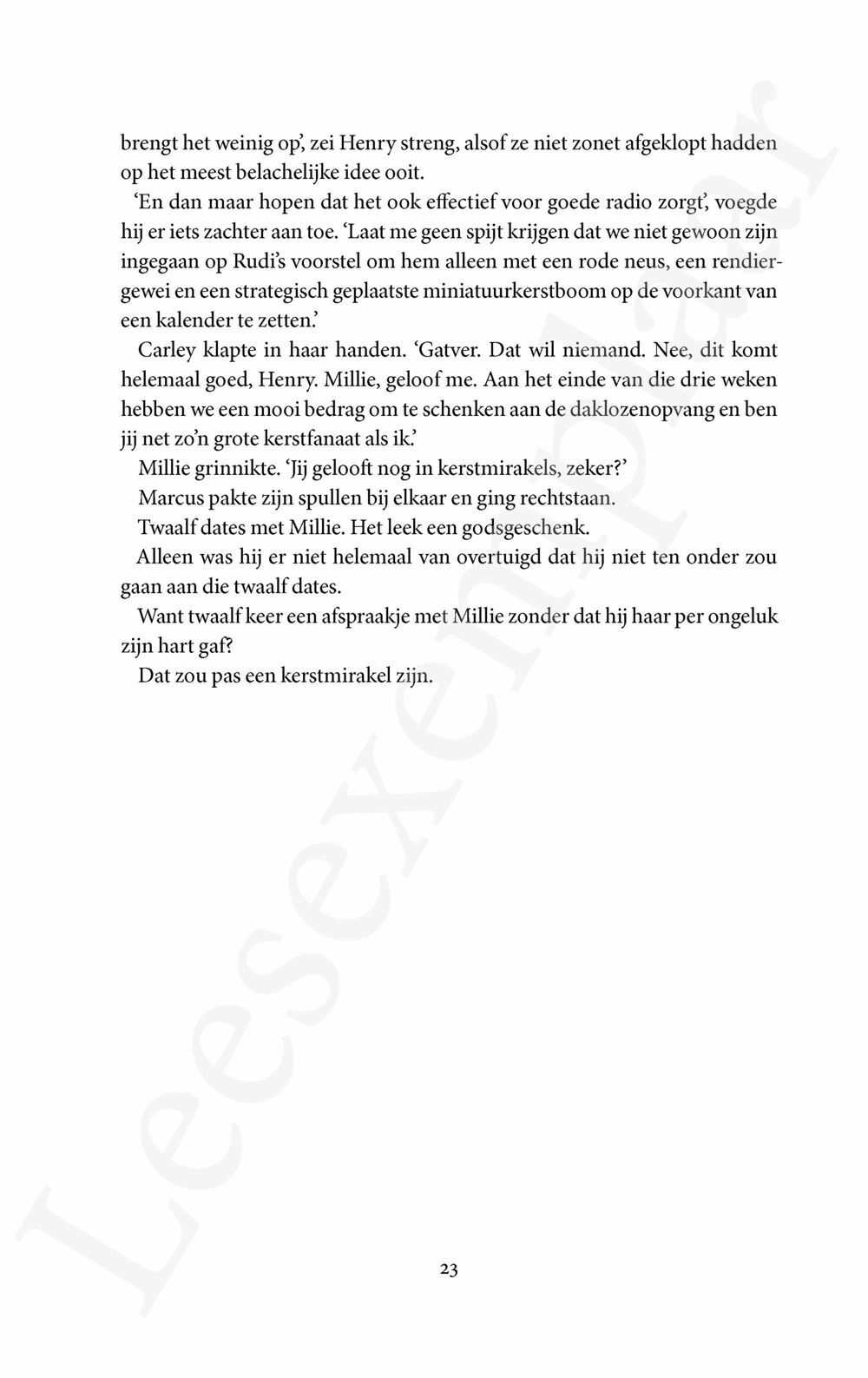 Preview: Twaalf dates voor kerst