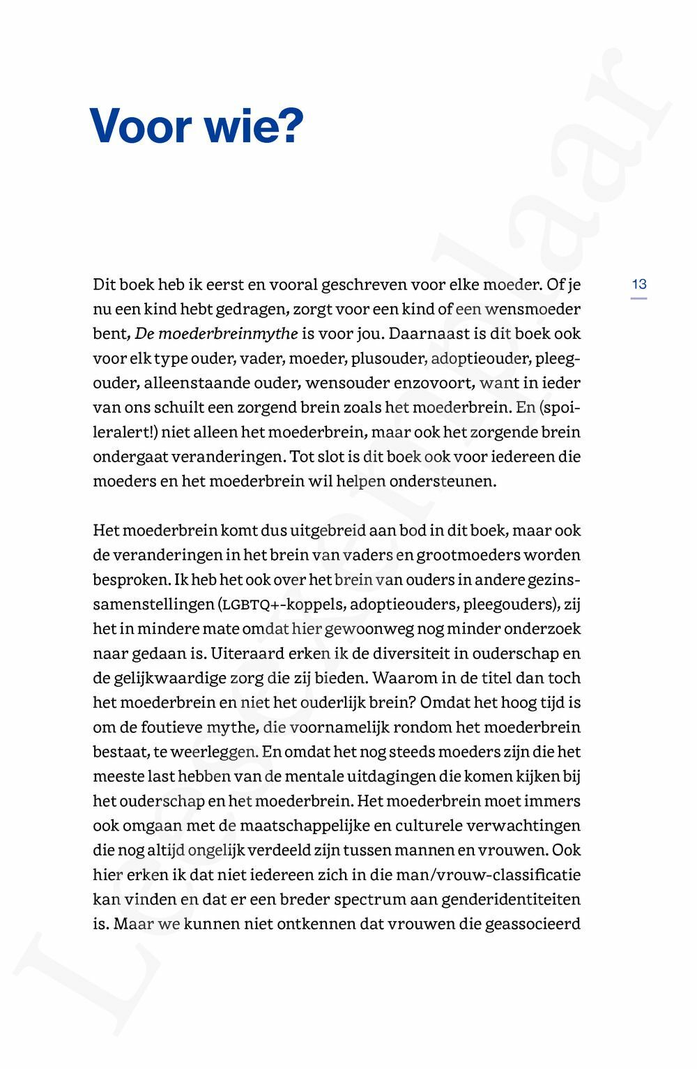 Preview: De moederbreinmythe