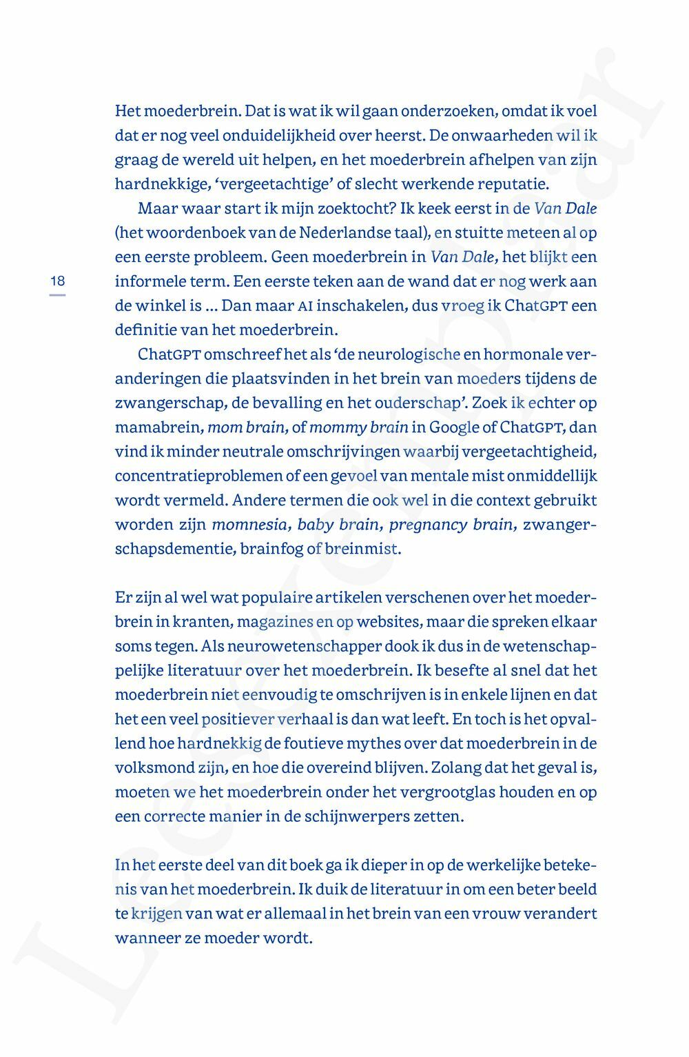 Preview: De moederbreinmythe