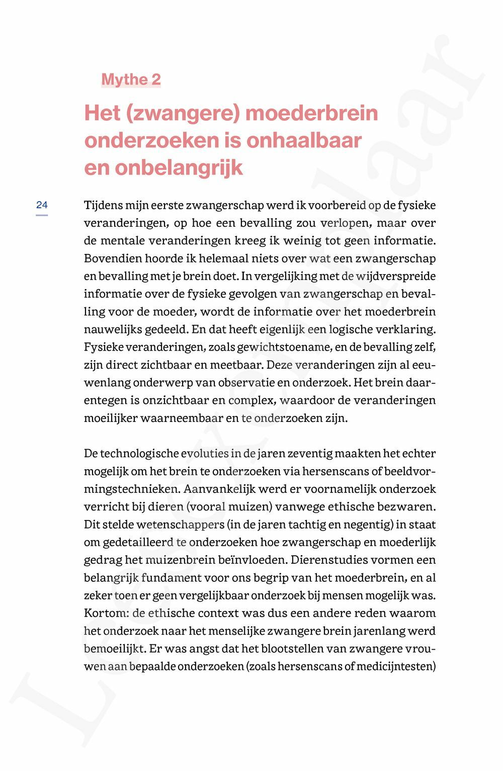 Preview: De moederbreinmythe
