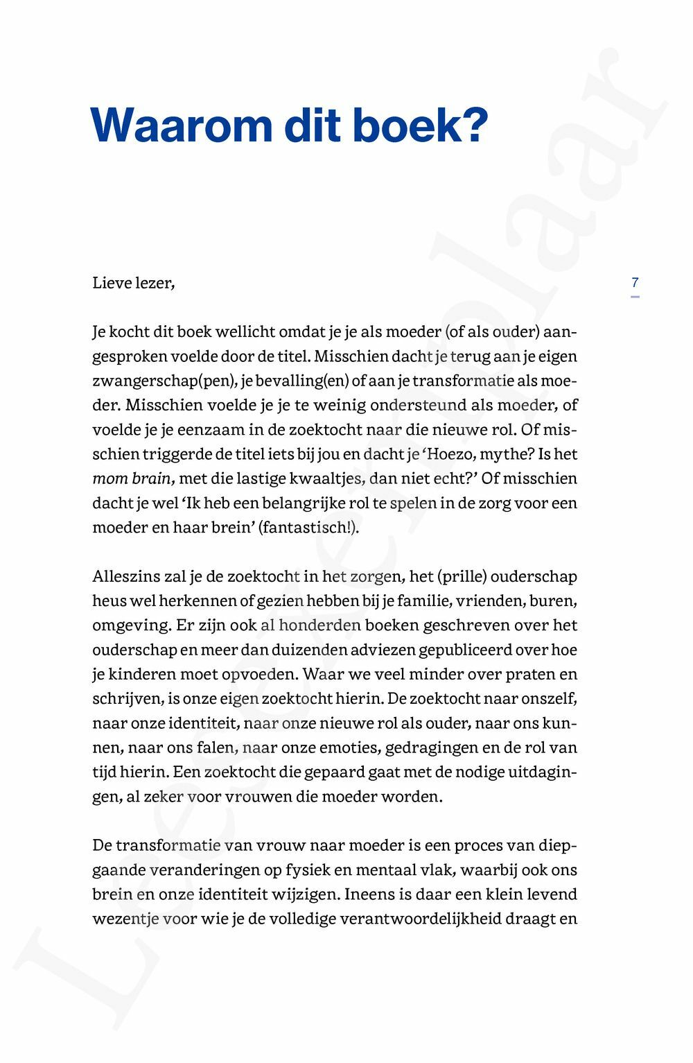 Preview: De moederbreinmythe