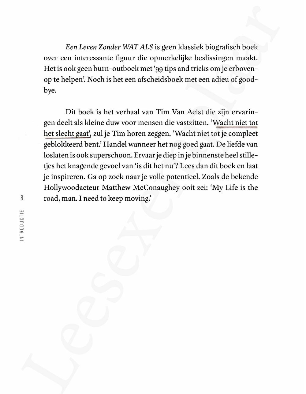 Preview: Een Leven Zonder WAT ALS