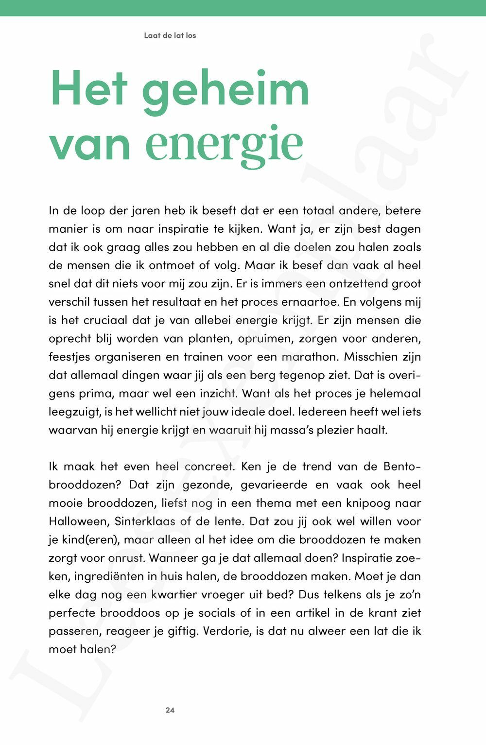 Preview: Laat het los