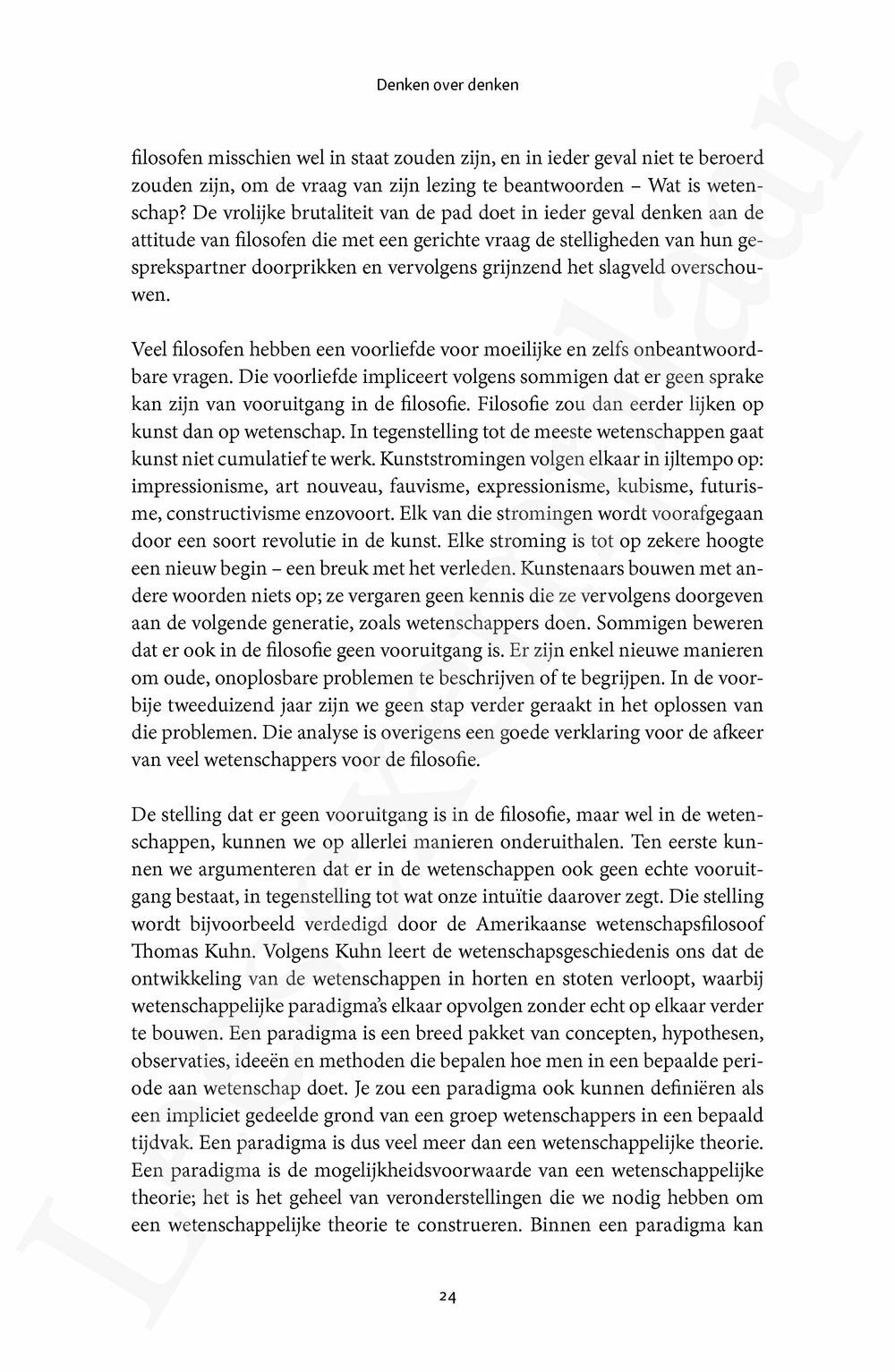 Preview: Denken over denken (herwerkte uitgave)