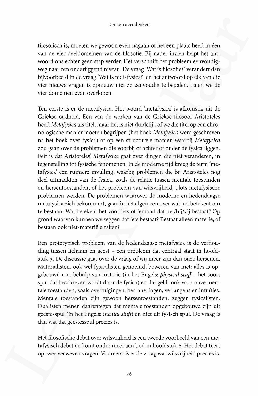 Preview: Denken over denken (herwerkte uitgave)