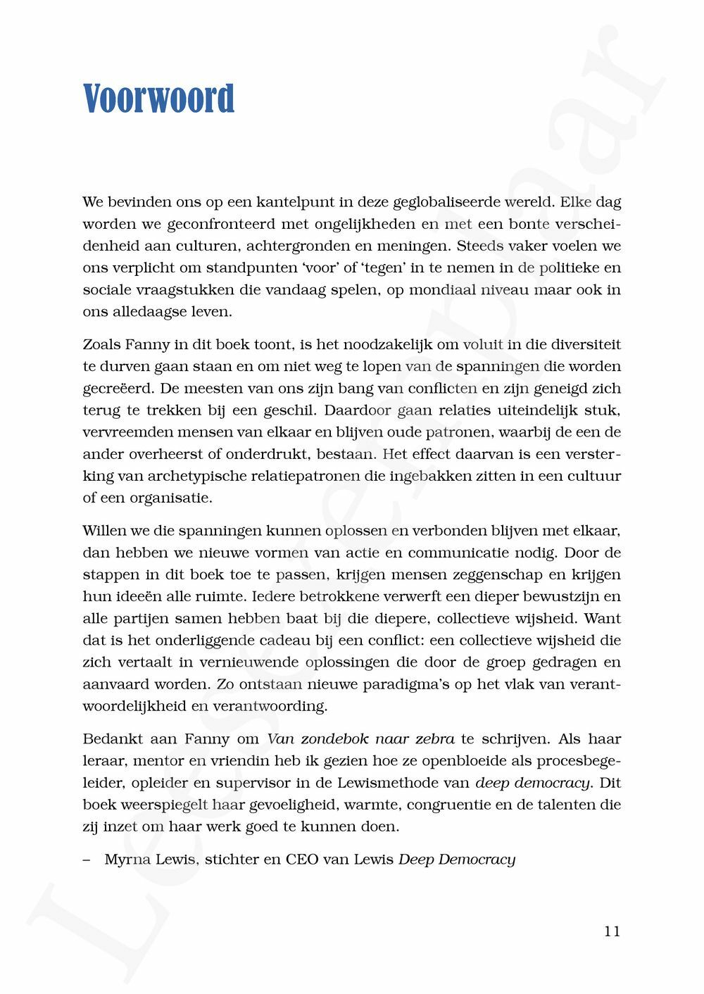 Preview: Van zondebok naar zebra (herwerkte uitgave)