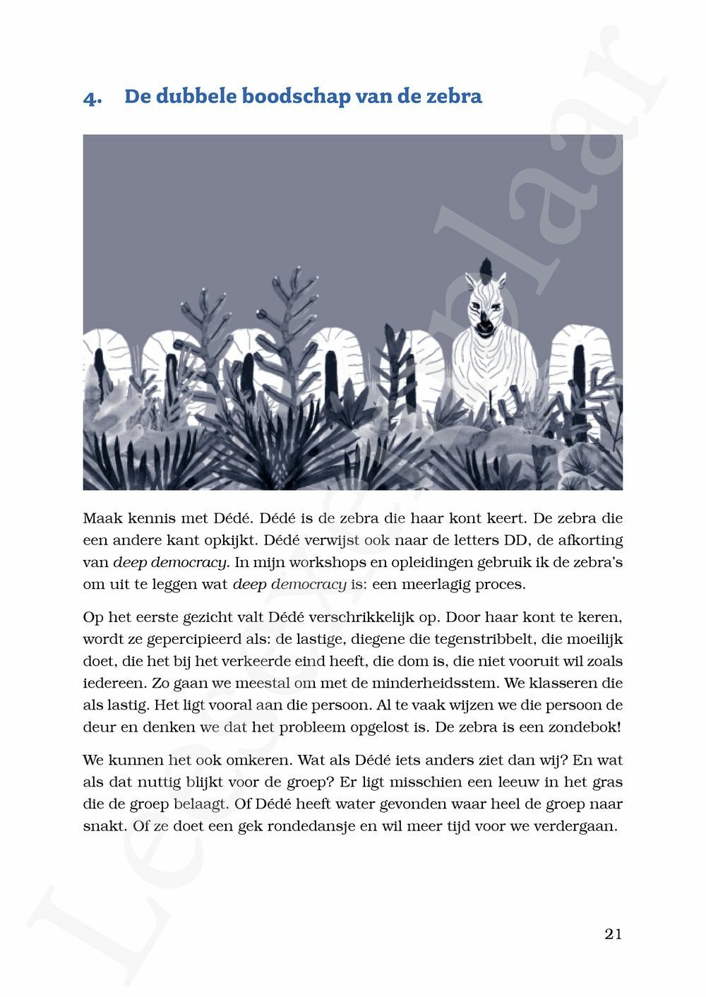 Preview: Van zondebok naar zebra (herwerkte uitgave)
