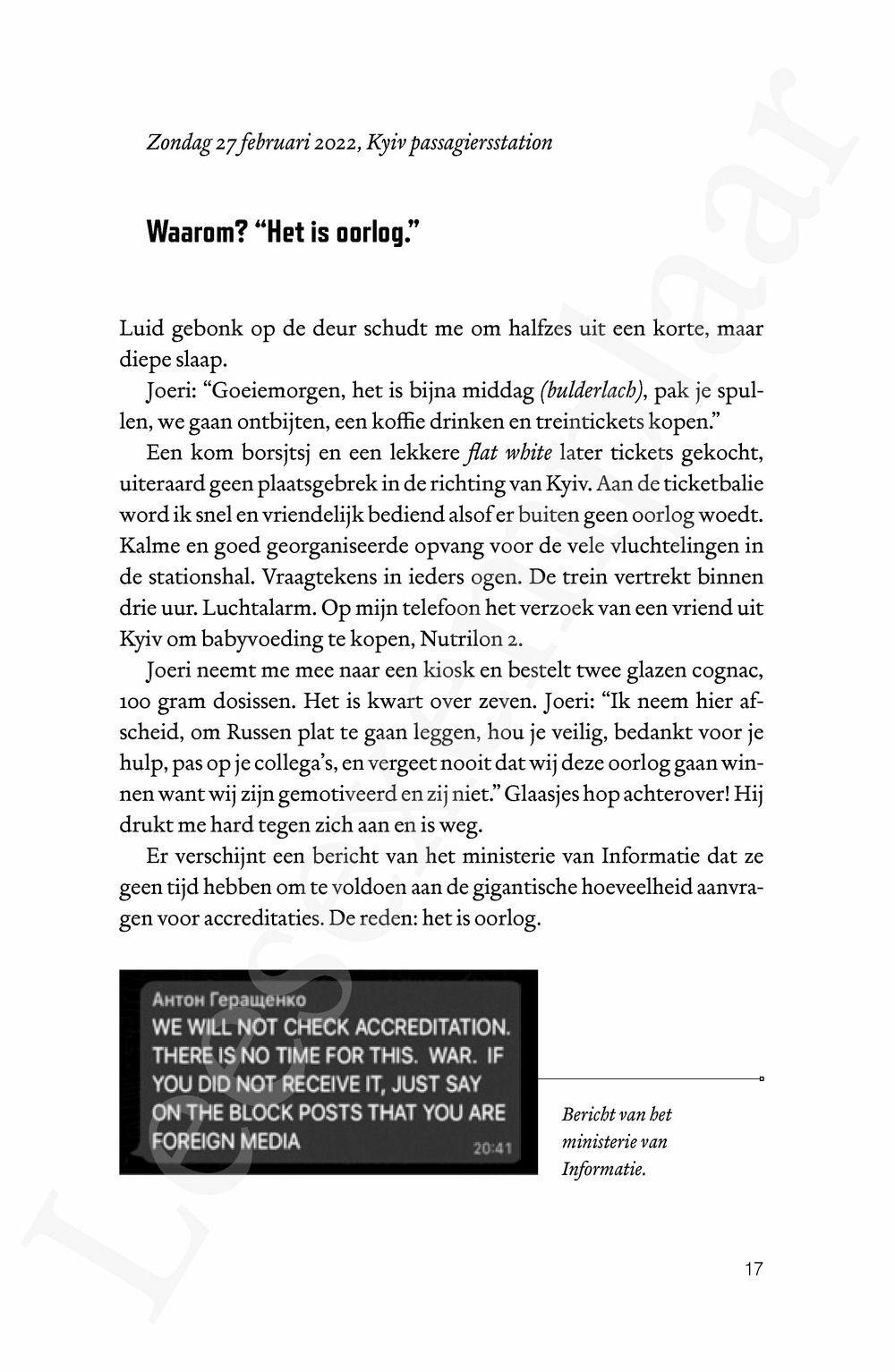 Preview: Ook onze oorlog