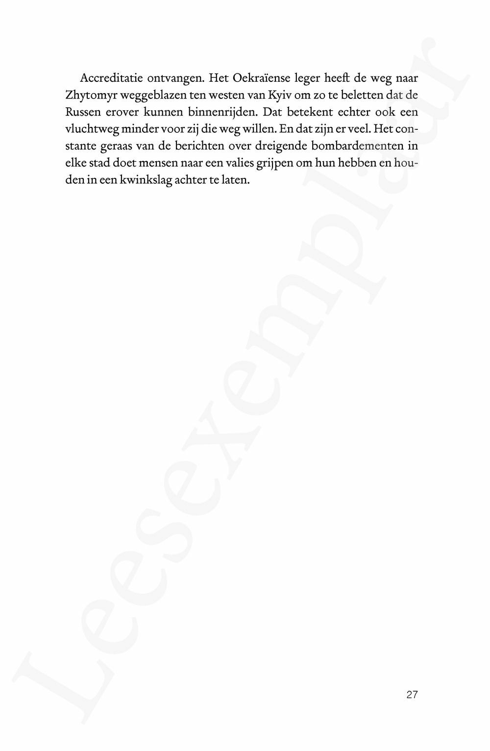 Preview: Ook onze oorlog