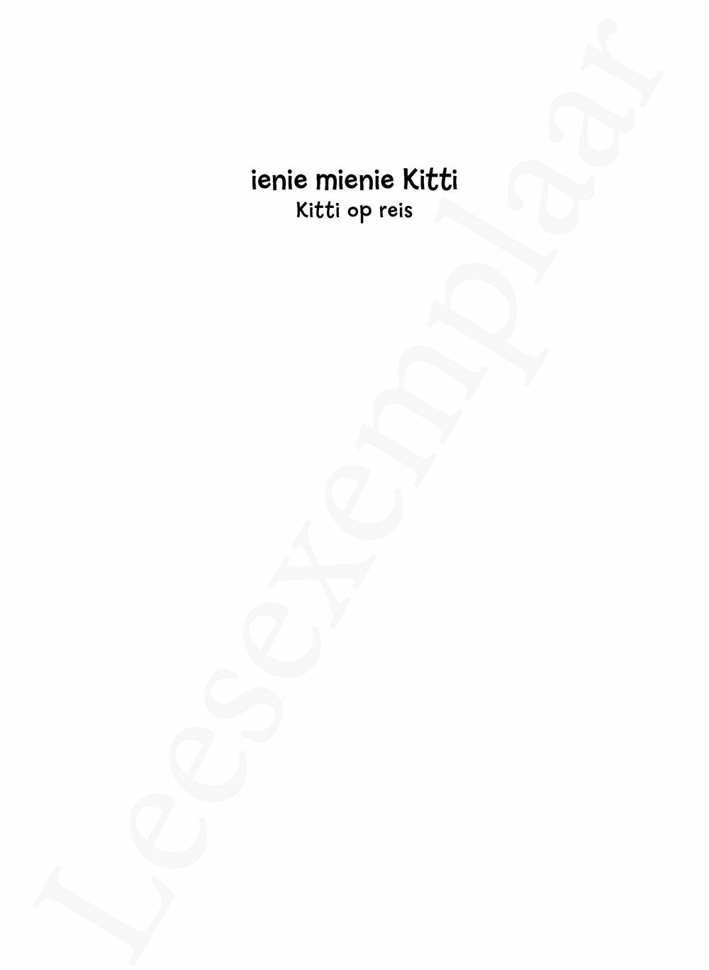 Preview: Ienie Mienie Kitti: Kitti op reis (AVI M4)