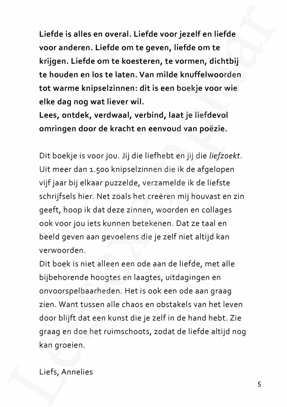 Preview: Elke dag liever