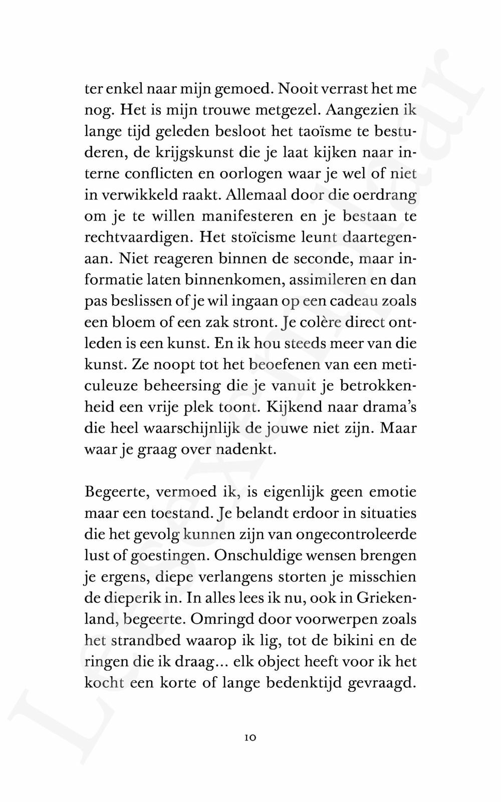 Preview: Een kleine filosofie van grote emoties: Begeerte