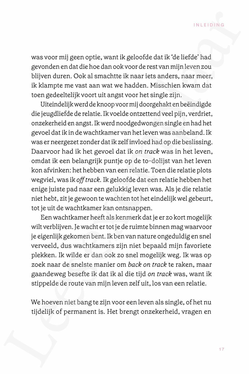 Preview: Single zijn is geen wachtkamer